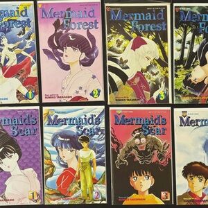 Rumiko Takahashi Mermaid Saga Near Complete Runs Viz Lot of 21